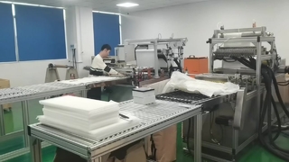 pleated air filter manufacturing process 